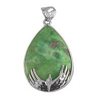 Ruby Fushite Limited Edition Garuda Mudra Pendant