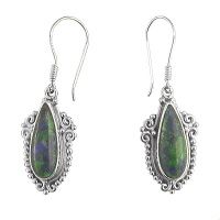 Azurite Dangle Earrings