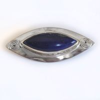 Classic Lapis Pin Pendant