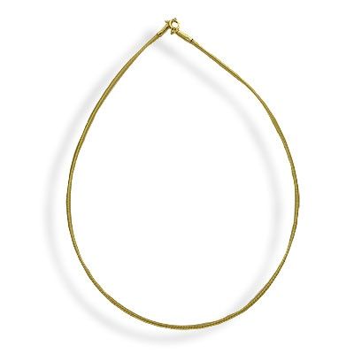 Gold plated necklace