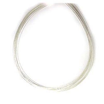 Multi-Strand Silver Neckwire with Lobster Clasp