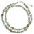 Labradorite Pearl Blue Crystal Necklace