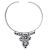 Sterling Mud Bead Collar