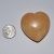 Hand-Carved Honycomb Calcite Hearts 45x48mm Set of 10 