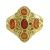 Vermeil Mexican Fire Opal Ring