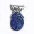 Lapis Dragon Pendant with Tube Bale