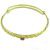 Vermeil Pink Topaz Adjustable Bangle Bracelet