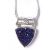 Caribbean Druzy (15x15mm) Trillian Pendant with 18" Chain